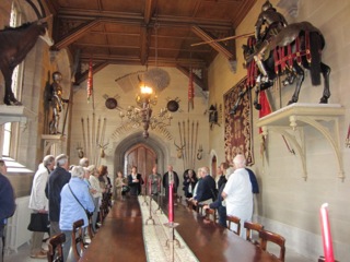 Inside Hampton Court Castle